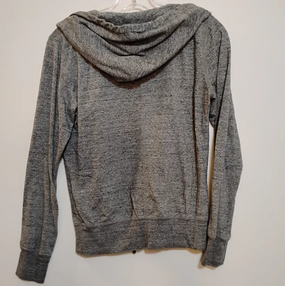 Nike Kids Gray Zip-Up Natural Soft Cotton & Polyester Hoodie S - Picture 9 of 9